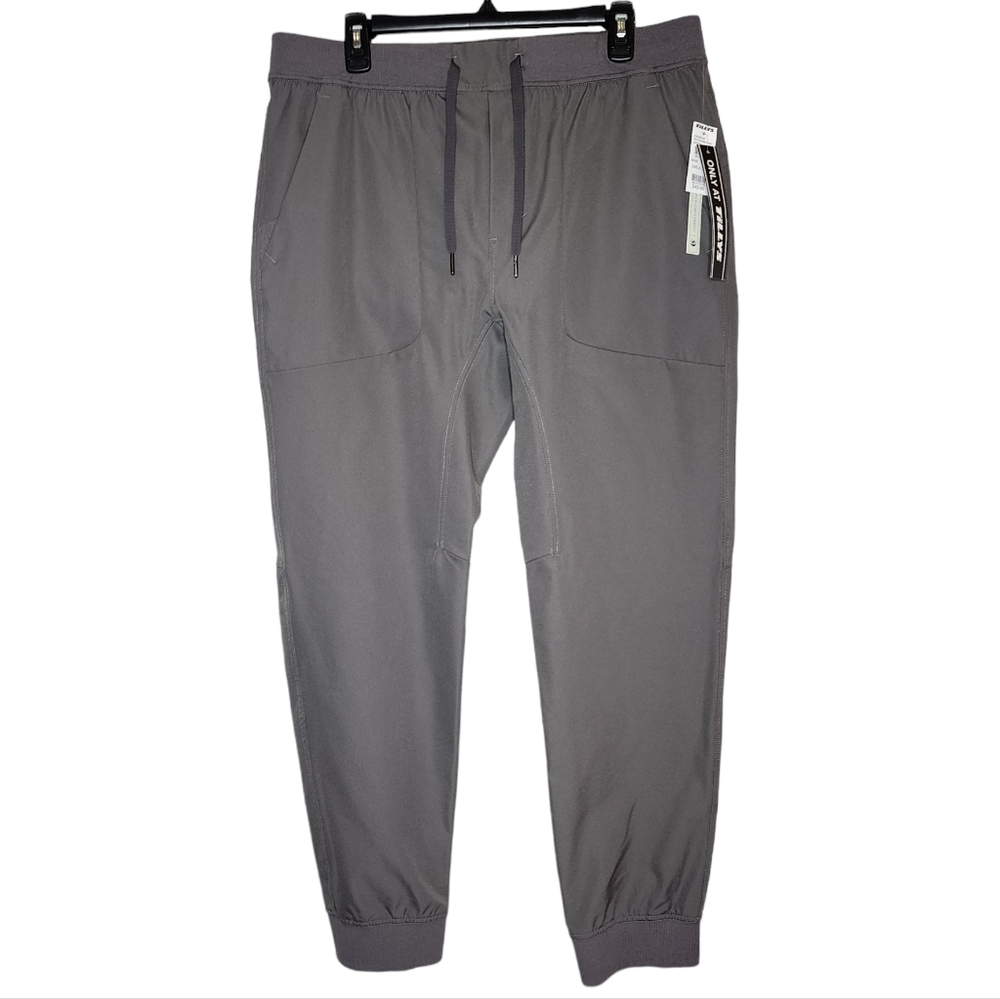 NWT CHARLES AND A HALF Grey Performance Mens Jogger Pants. XL